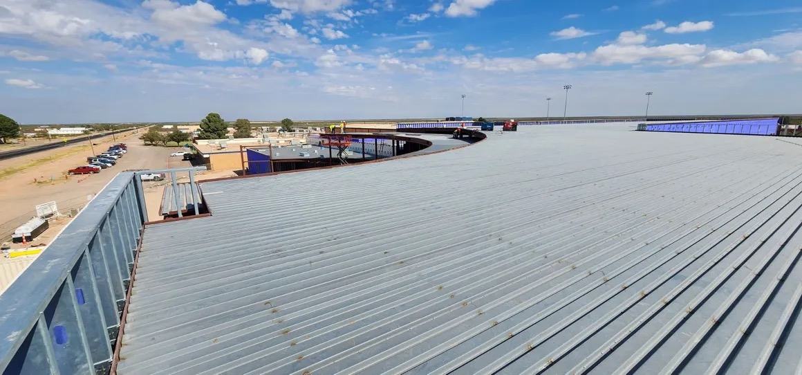 Buena Vista I.S.D. — Imperial, TX — steel erection by 7S Erectors
