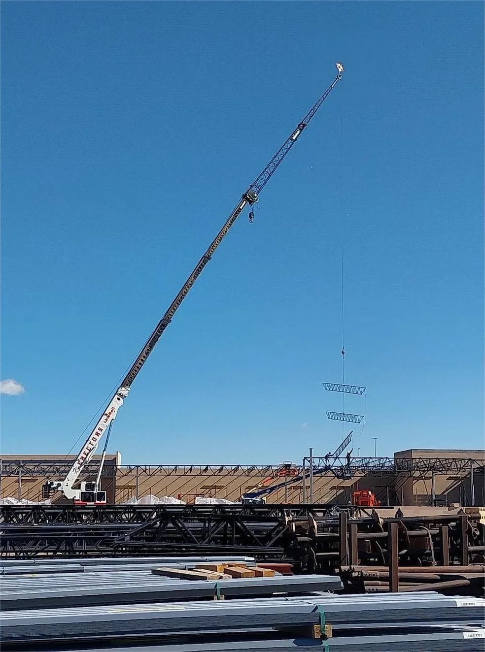 United Market Street — Midland, TX — steel erection by 7S Erectors
